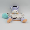Doudou et compagnie marionnette ane cheval gris bleu mauve orange LOVELY PISTACHE