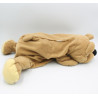 Ancienne peluche doudou chien ours beige marron Rumple FISHER PRICE Vintage 1993