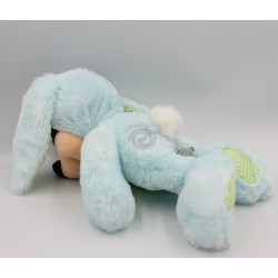 Peluche Mickey en lapin bleu vert vichy DISNEY STORE