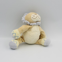 Doudou musical lion beige bleu BENGY