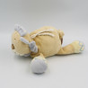 Doudou musical lion beige bleu BENGY