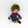 Peluche Singe Kiki tee shirt de Foot FFF MONCHHICHI SEKIGUCHI