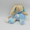 Doudou luminescent lapin bleu étoile lune BABY NAT