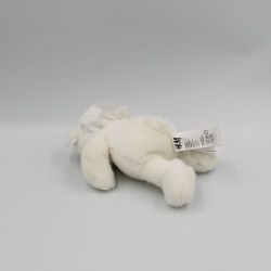 Doudou ours blanc rose col dentelle H&M