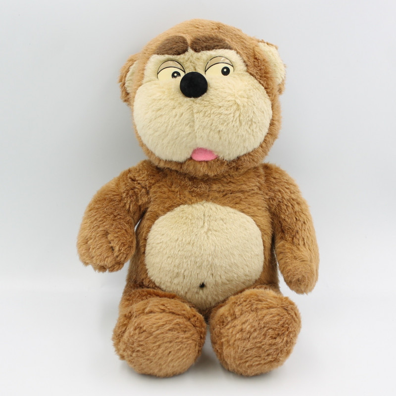 Ancienne peluche ours marron Choobie JEMINI