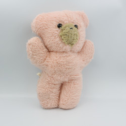 Ancienne peluche ours rose CHAMTI PAMPERS