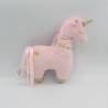 Doudou licorne rose MOTS D'ENFANTS