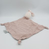 Doudou plat lange lapin rose NATTOU