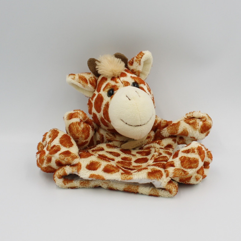 Doudou marionnette girafe HISTOIRE D'OURS