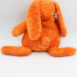 Doudou lapin chien orange NOUNOURS