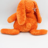 Doudou lapin chien orange NOUNOURS