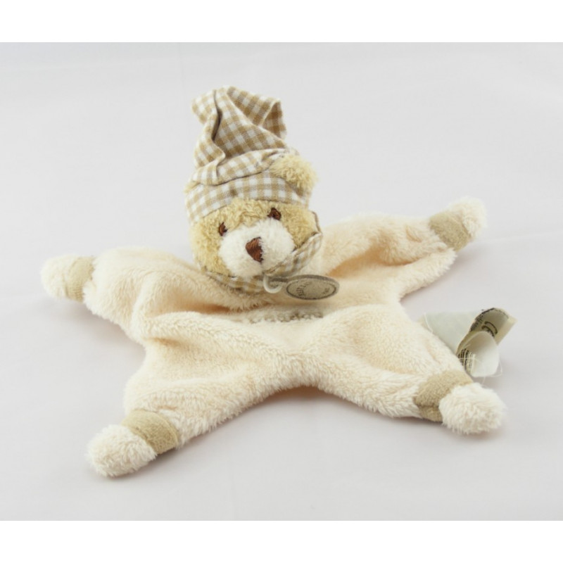 Doudou plat souris verte Mon doudou BABY NAT