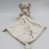 Doudou ours beige blanc mouchoir SIMBA TOYS