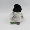 Peluche pingouin gris noir NAUSICAA WILD REPUBLIC