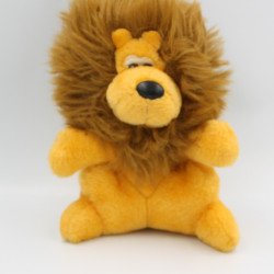 Ancienne peluche lion CREDIT LYONNAIS AJENA