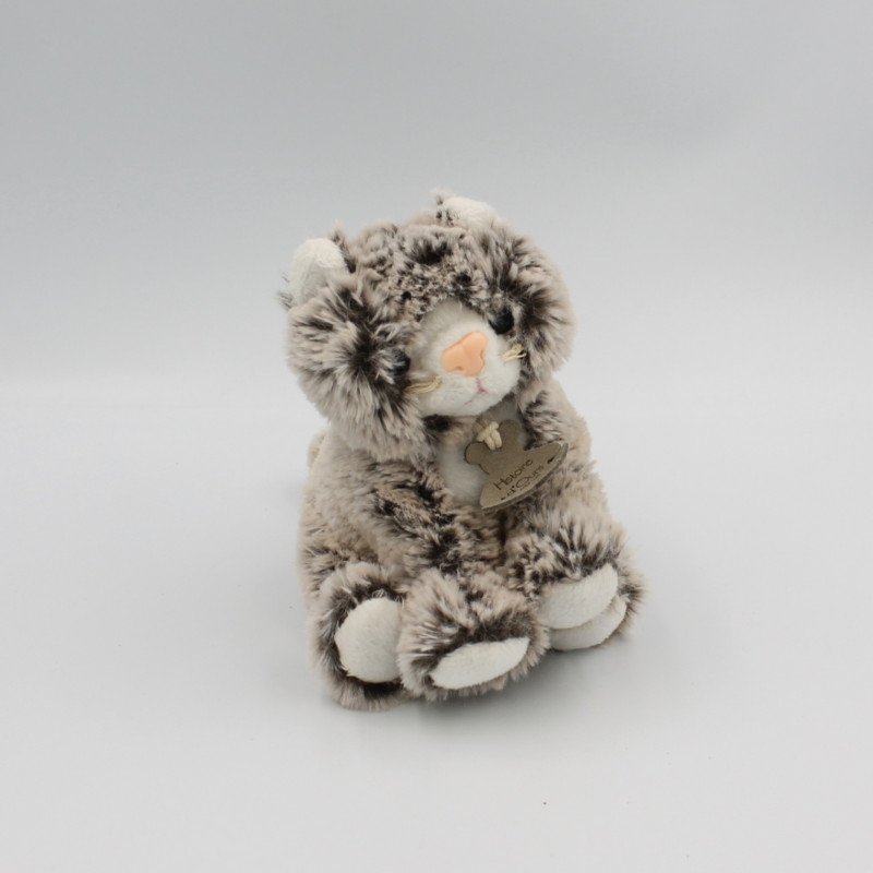 Doudou chat marron blanc HISTOIRE D'OURS