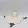 Doudou plat lapin blanc gris SIMBA TOYS