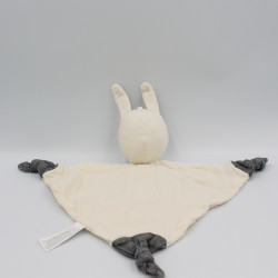 Doudou plat lapin blanc gris SIMBA TOYS