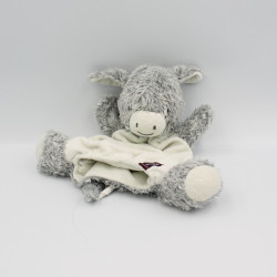 Doudou marionnette ane gris...