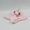 Doudou plat étoile rose lutin fée NICOTOY