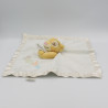 Doudou plat le Roi Lion Simba blanc satin DISNEY STORE