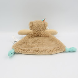 Doudou et compagnie plat ours indien marron Tiwipi