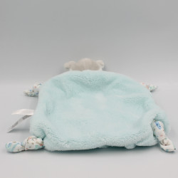 Doudou plat faon bleu plume KALOO