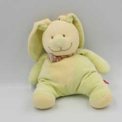 Doudou lapin vert anis TEX 30 cm