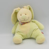 Doudou lapin vert anis TEX 30 cm