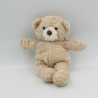 Doudou ours beige marron VERTBAUDET