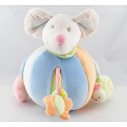 Doudou souris rose papillon NATTOU 
