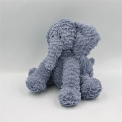 Doudou peluche éléphant bleu JELLYCAT