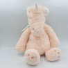 Doudou peluche range pyjama licorne rose ETAM