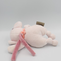 Doudou musical souris rose pois Valentine NATTOU