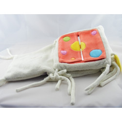 Livre d'activités en tissu détachable doudou coeur KALOO