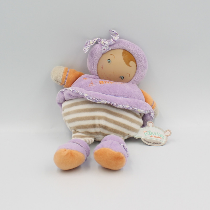 Doudou et compagnie Les Bouilles bébé d'amour