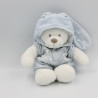 Doudou luminescent ours lapin blanc bleu oiseau Simba Toys NICOTOY