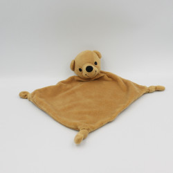 Doudou plat ours marron...