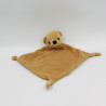 Doudou plat ours marron CREDIT AGRICOLE