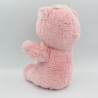 Ancienne peluche ours rose Barbie MATTEL