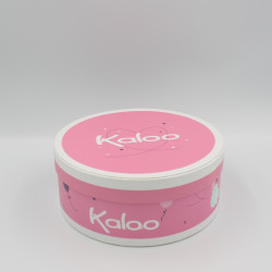 Doudou d'activité douceur plat rose oiseau Petite rose KALOO