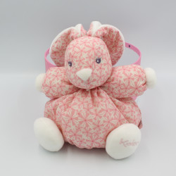 Doudou lapin rose lapinou tendance Petite rose KALOO