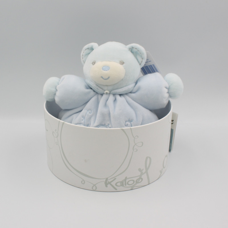 Doudou ours bleu PERLE KALOO