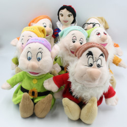 Peluche Blanche neige et les sept nains au complet DISNEY NICOTOY