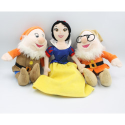 Peluche Blanche neige et les sept nains au complet DISNEY NICOTOY