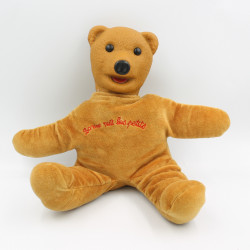 Ancienne Peluche ours Nounours de Bonne nuit les petits LAYDU 1994