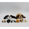 Lot de petites peluche chien Les adoptous LANSAY année 1997