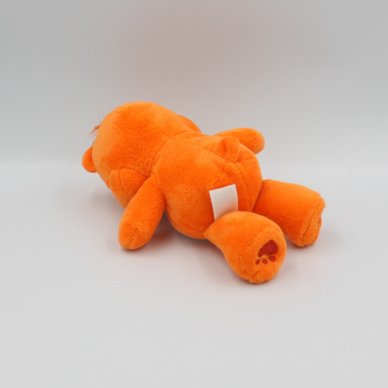 Peluche Bisounours orange ?�toile Grosourire CARE BEARS 2017
