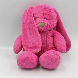 Grand Doudou lapin rose TEX BABY