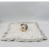 Doudou plat Mickey gris blanc étoiles DISNEY NICOTOY